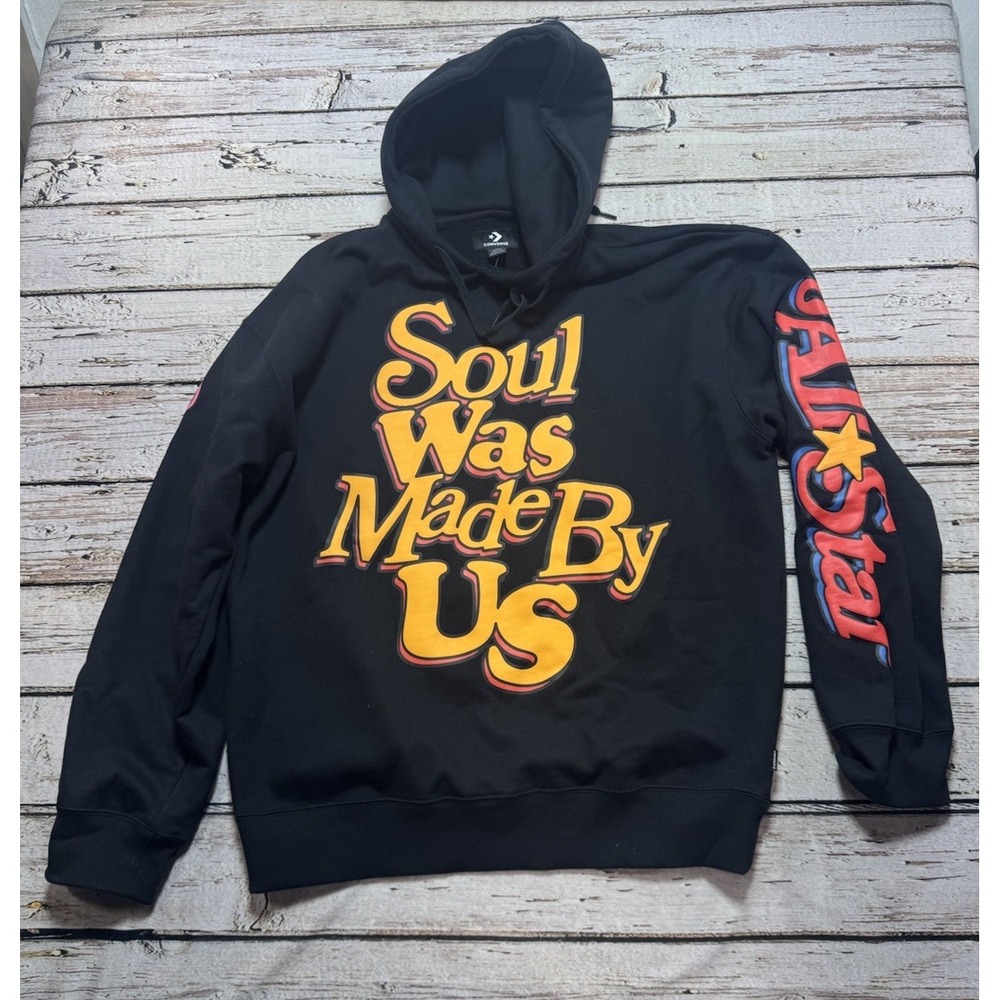 Converse x Joe Freshgoods Soul Was Made By Us Pullover Hoodie Mens Size Medium